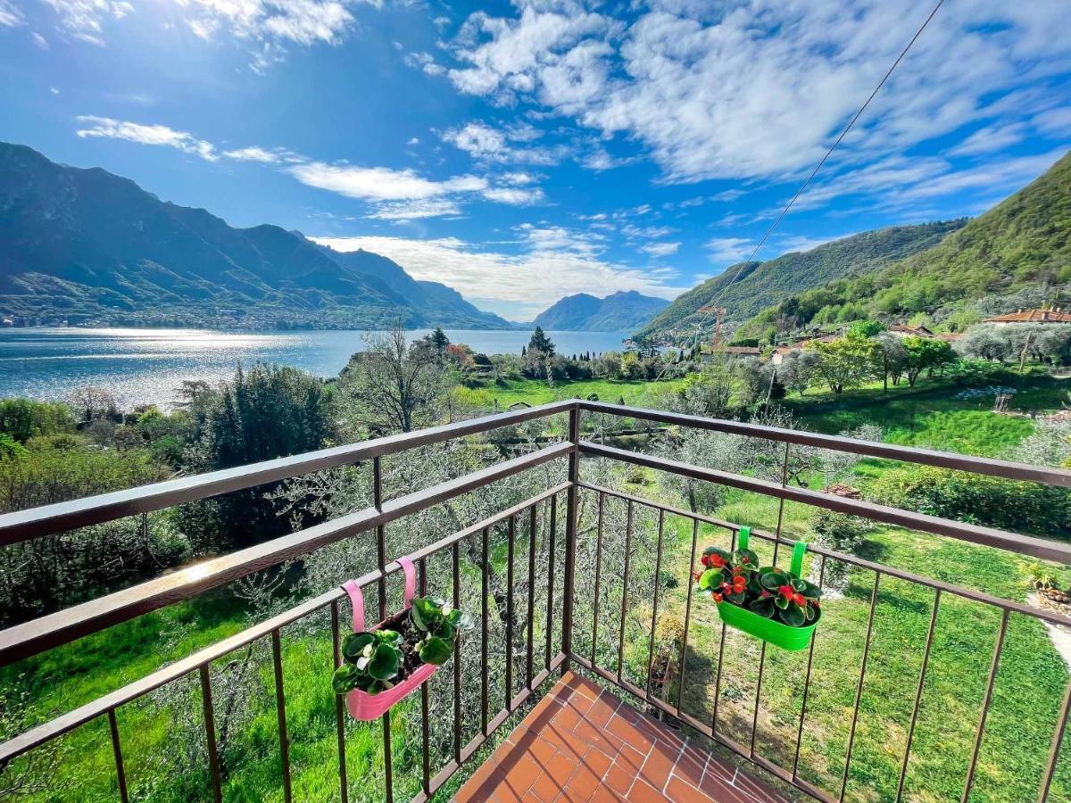 Appartamento Tivano Balcone Con Vista Lago Bellagio Zewnętrze zdjęcie