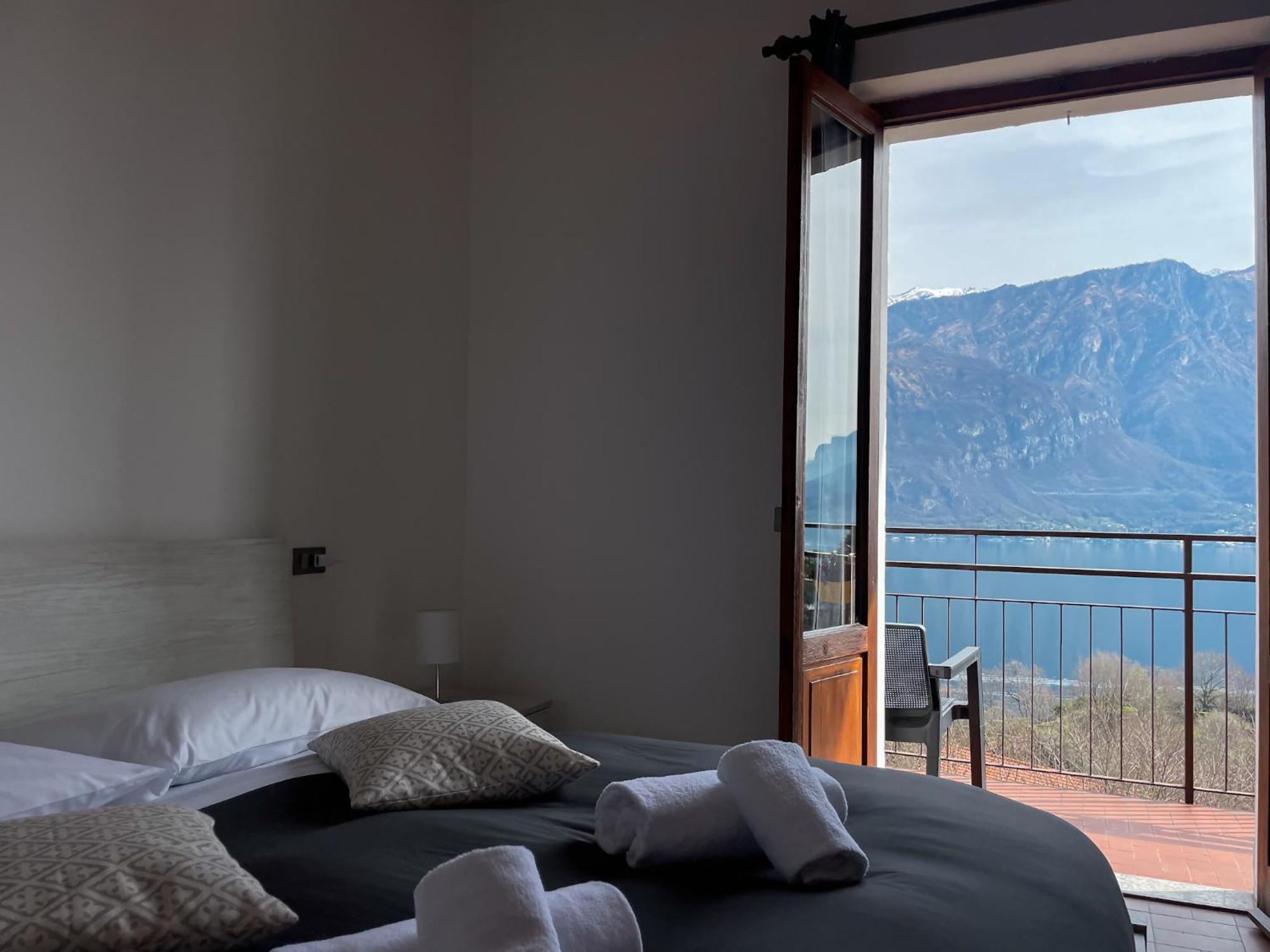 Appartamento Tivano Balcone Con Vista Lago Bellagio Zewnętrze zdjęcie