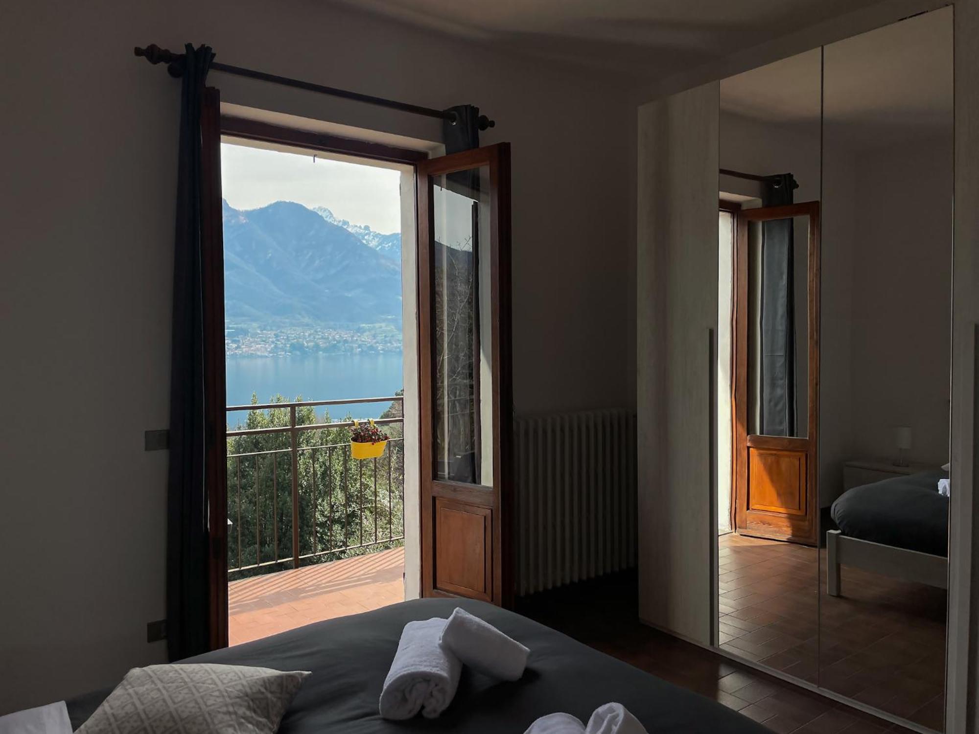 Appartamento Tivano Balcone Con Vista Lago Bellagio Zewnętrze zdjęcie